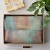 Mousseline Papier de découpage fin or (Cadeau)