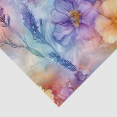 Mousseline Papier de découpage Fleur sauvage rêvé (Détail)