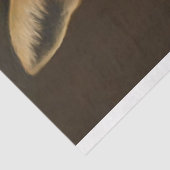 Mousseline Papier de découpage Fox in Suit 2 (Détail)