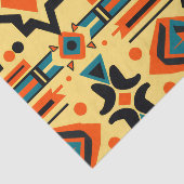 Mousseline Papier de découpage géométrique Aztec Harmony (Détail)