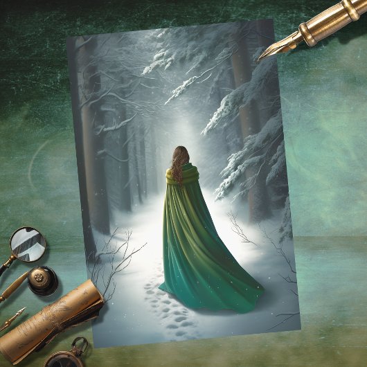 Mousseline Papier de découpage Girin Forest 4