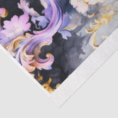 Mousseline Papier de découpage Gothique Shabby Glam G (Détail)