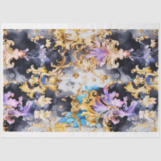Mousseline Papier de découpage Gothique Shabby Glam G