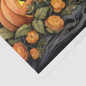 Mousseline Papier de découpage Halloween Cats 3 (Détail)