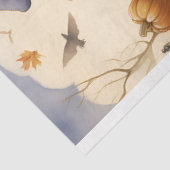 Mousseline Papier de découpage Halloween Chien 3 (Détail)