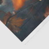 Mousseline Papier de découpage Halloween Witch Chat 2 (Détail)