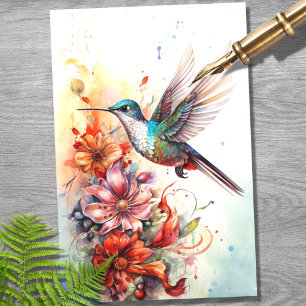 Mousseline Papier de découpage Hummingbird 2