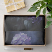 Mousseline Papier de découpage Hydrangea 1 violet (Cadeau)