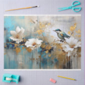 Mousseline Papier de découpage - Intricités botaniques 1 (Artisanat)