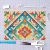 Mousseline Papier de découpage KILIM (Artisanat)