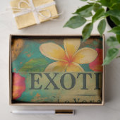 Mousseline Papier de découpage Leopard Exotique - Jungle trop (Cadeau)