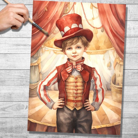Mousseline Papier de découpage Little Ringmaster 5