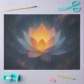 Mousseline Papier de découpage Lotus en fleurs cosmiques - Sp (Artisanat)