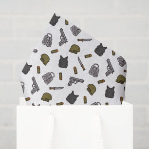 Mousseline Papier de découpage militaire, tactique de l'armée