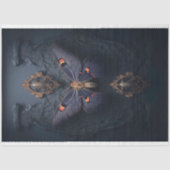 Mousseline Papier de découpage Moth Dark Academia 3 (Recto)