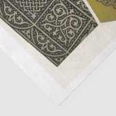 Mousseline papier de découpage motif d'inspiration asiatique (Détail)