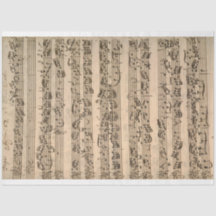 Papier de découpage musicale Quatuor à cordes