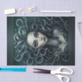 Mousseline Papier de découpage mythique Medusa (Artisanat)