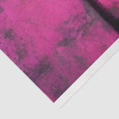 Mousseline Papier de découpage papillon gothique rose (Détail)