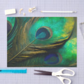 Mousseline Papier de découpage PEACOCK (Artisanat)