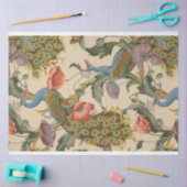 Mousseline Papier de découpage Peacock & floral (Artisanat)