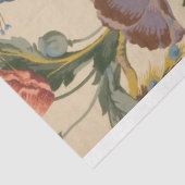 Mousseline Papier de découpage Peacock & floral (Détail)