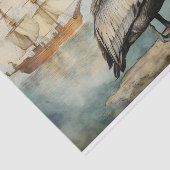Mousseline Papier de découpage Pelican 4 (Détail)
