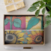 Mousseline Papier de découpage Pop Art Sunflower (Cadeau)