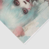 Mousseline Papier de découpage pour fille éffrayante 7 (Détail)