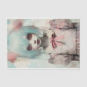 Mousseline Papier de découpage pour fille éffrayante 7 (Recto)