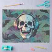 Mousseline Papier de découpage pour le crâne de roche et de r (Artisanat)