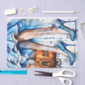 Mousseline Papier de découpage Princesse de minuit (Artisanat)