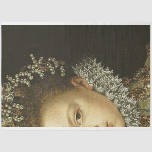 Mousseline Papier de découpage Princesse droite (Recto)