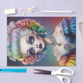Mousseline Papier de découpage Rainbow Marie Antoinette (Artisanat)