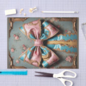 Mousseline Papier de découpage Rococo Bow 2 de Paris (Artisanat)