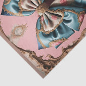 Mousseline Papier de découpage Rococo Bow 3 de Paris (Détail)