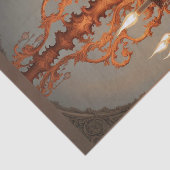 Mousseline Papier de découpage Rococo French Chandelier 5 (Détail)