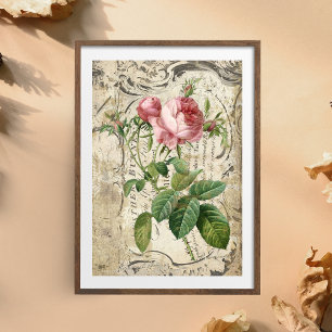 Mousseline Papier de découpage rose délicat
