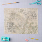 Mousseline Papier de découpage rose romantique (Artisanat)