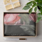 Mousseline Papier de découpage Rose Vintage foncé (Cadeau)