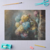 Mousseline Papier de découpage - Sérénade de fleurs 1 (Artisanat)