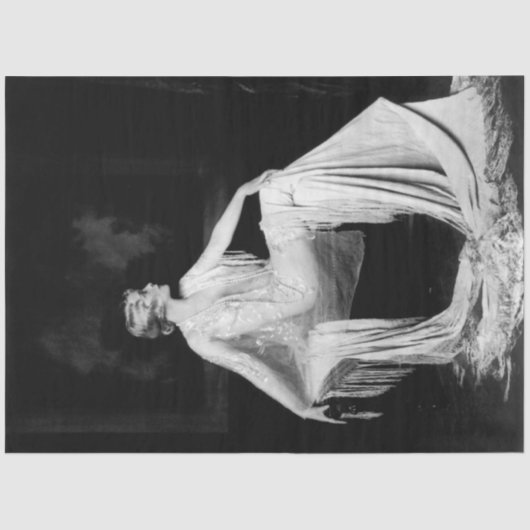 Mousseline Papier de découpage Star des années 1920 (Recto)