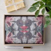 Mousseline Papier de découpage Steampunk pour grandes applica (Cadeau)