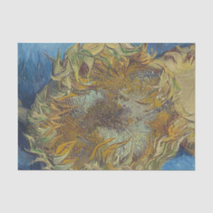 Mousseline Papier de découpage Sunflowers Van Gough