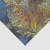 Mousseline Papier de découpage Sunflowers Van Gough (Détail)
