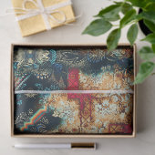 Mousseline Papier de découpage sur le tissus des Boho d'Afriq (Cadeau)