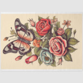 Mousseline Papier de découpage Tatouage 5 (Recto)