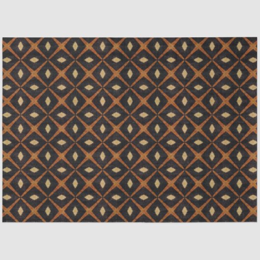 Mousseline Papier de découpage textile africain (Recto)