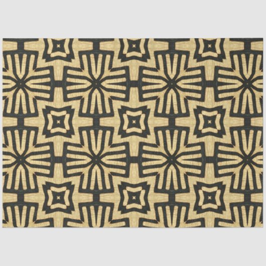 Mousseline Papier de découpage textile africain (Recto)