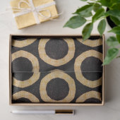 Mousseline Papier de découpage textile africain (Cadeau)